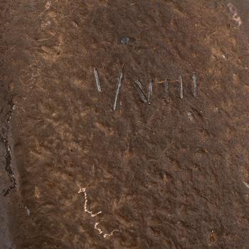 Göran Lange, skulptur, brons, signerad I/VIII.