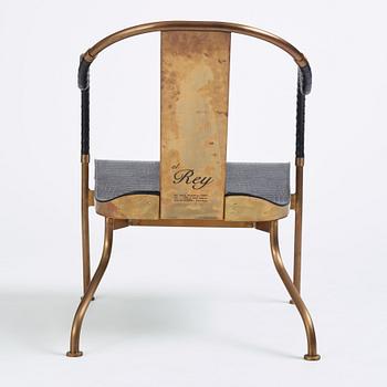 Mats Theselius, an 'el Rey' armchair, ed. 252/360, Källemo, Sweden, post 1999.