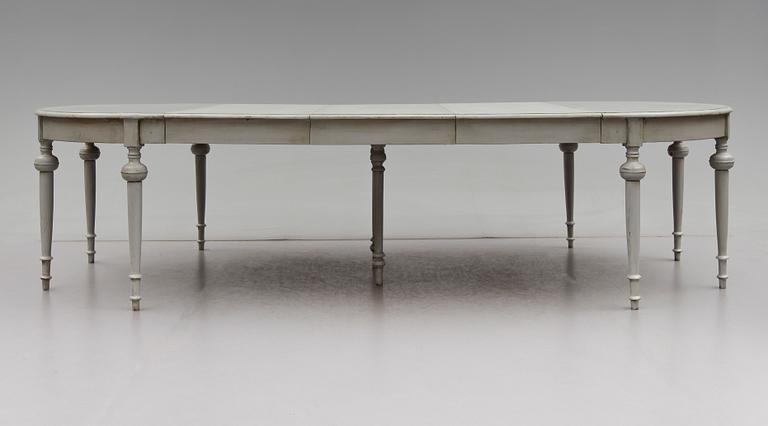 MATSALSBORD, 1800-talets andra hälft.