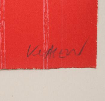 PETER KLASEN, färglitografi, signerad och numrerad I/L(dvs 1/50).