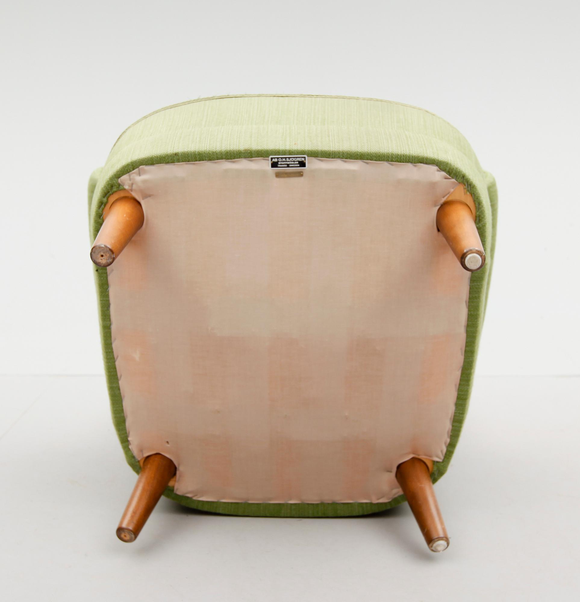 FÅTÖLJ, "Hemmakväll", Carl Malmsten, 1900-talets andra hälft.