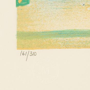 Lennart Jirlow, litograph in colour, signed and numbered 161/310.