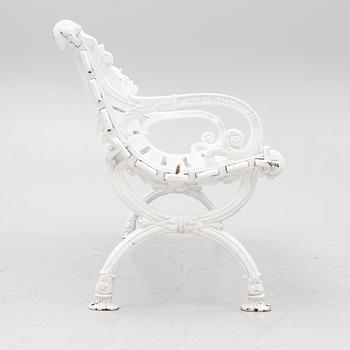 Trädgårdssoffa, Näfveqvarns Bruk, tidigt 1900-tal.