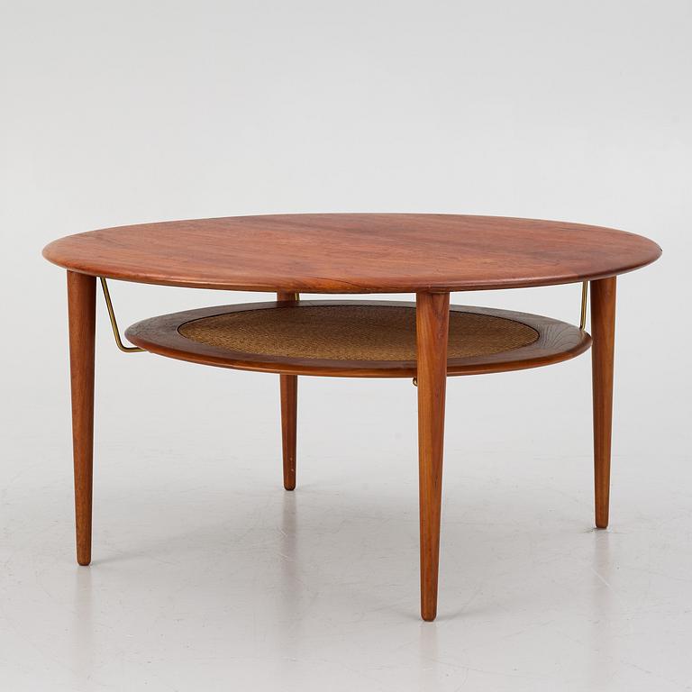 Peter Hvidt & Orla Mølgaard Nielsen, a 'Minerva' coffee table, France & Daverkosen, Denmark, 1950s.