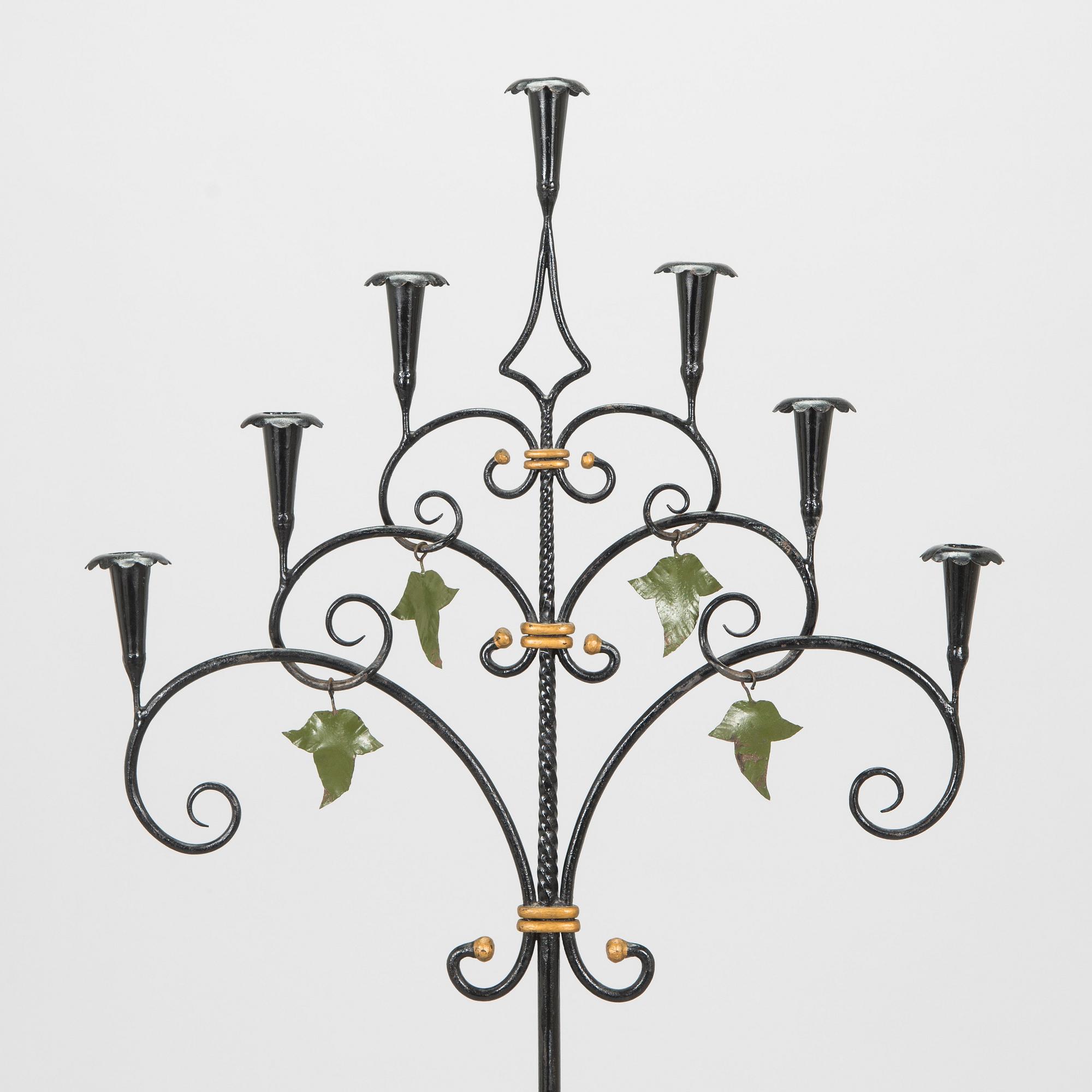 Bertil Lindholm, A 1930s floor candelabrum, Taidetakomo Antti Hakkarainen, Finland.