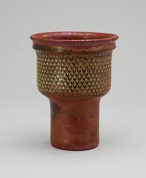 Stig Lindberg, A Stig Lindberg stoneware vase, Gustavsberg Studio 1966.