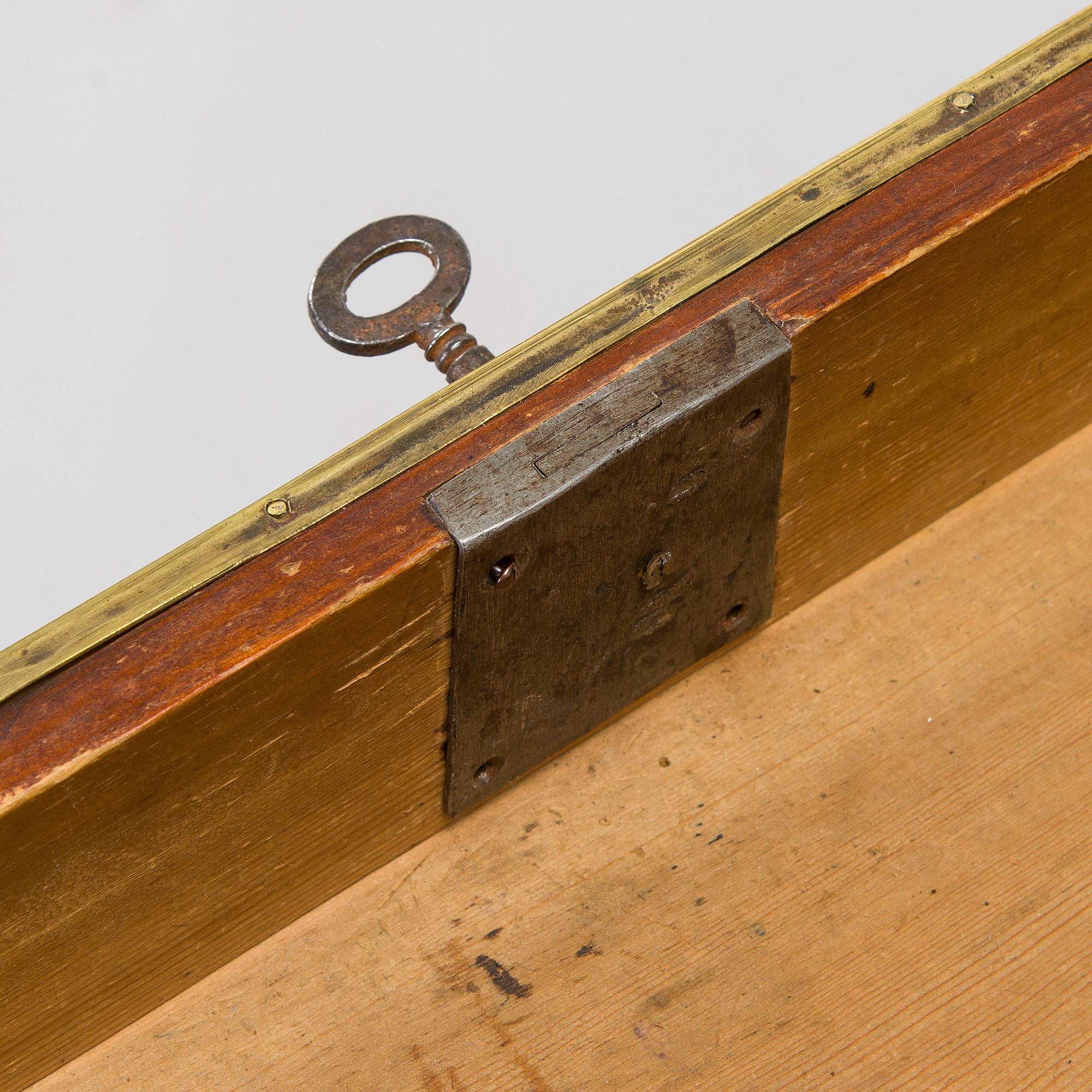 Pelipöytä, Ruotsi 1700-luvun loppu.