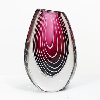Vicke Lindstrand, vas, glas, Kosta, modell 1114, 1950-tal.