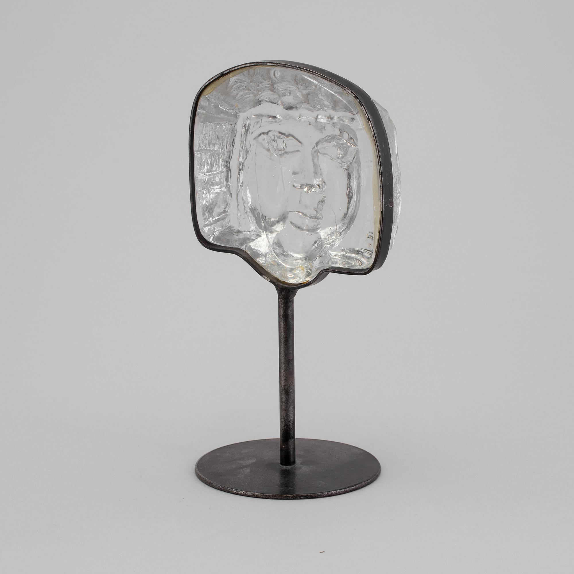 ERIK HÖGLUND, Skulptur, Glas, osignerad.