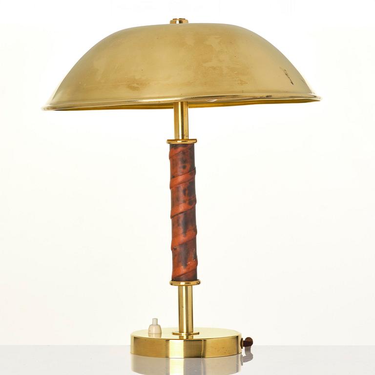 Bertil Brisborg, a table lamp model "15644", Arvid Böhlmarks Lampfabrik, Stockholm, 1960s.