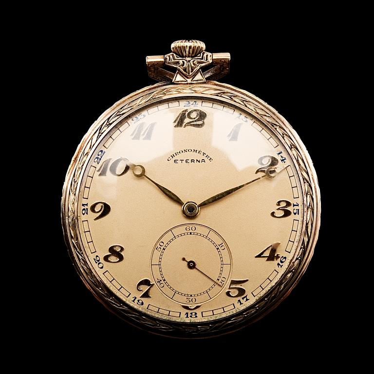 POCKET WATCH, Eterna chronometre.