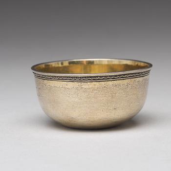 Bernt Johan Eschenburg, tumlare, silver, Enköping 1767.