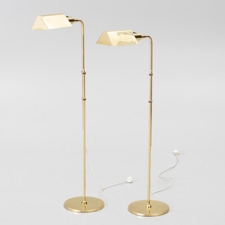 Floor lamps, a pair, Örsjö Industri AB, model 308.
