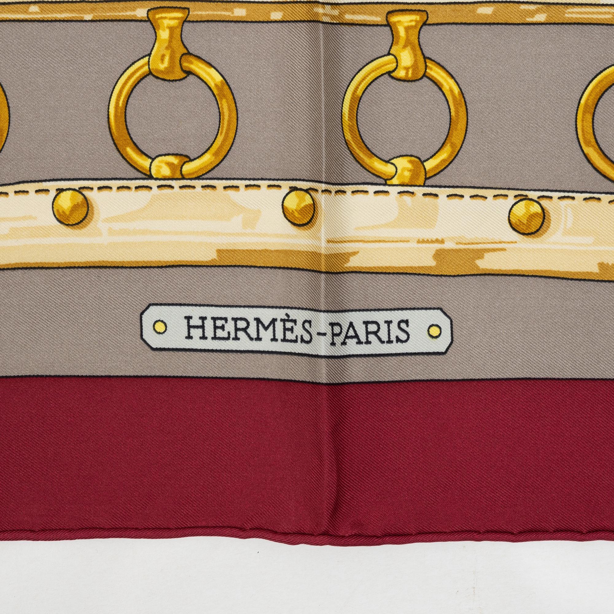 Hermès, scarf, "Aux Champs".