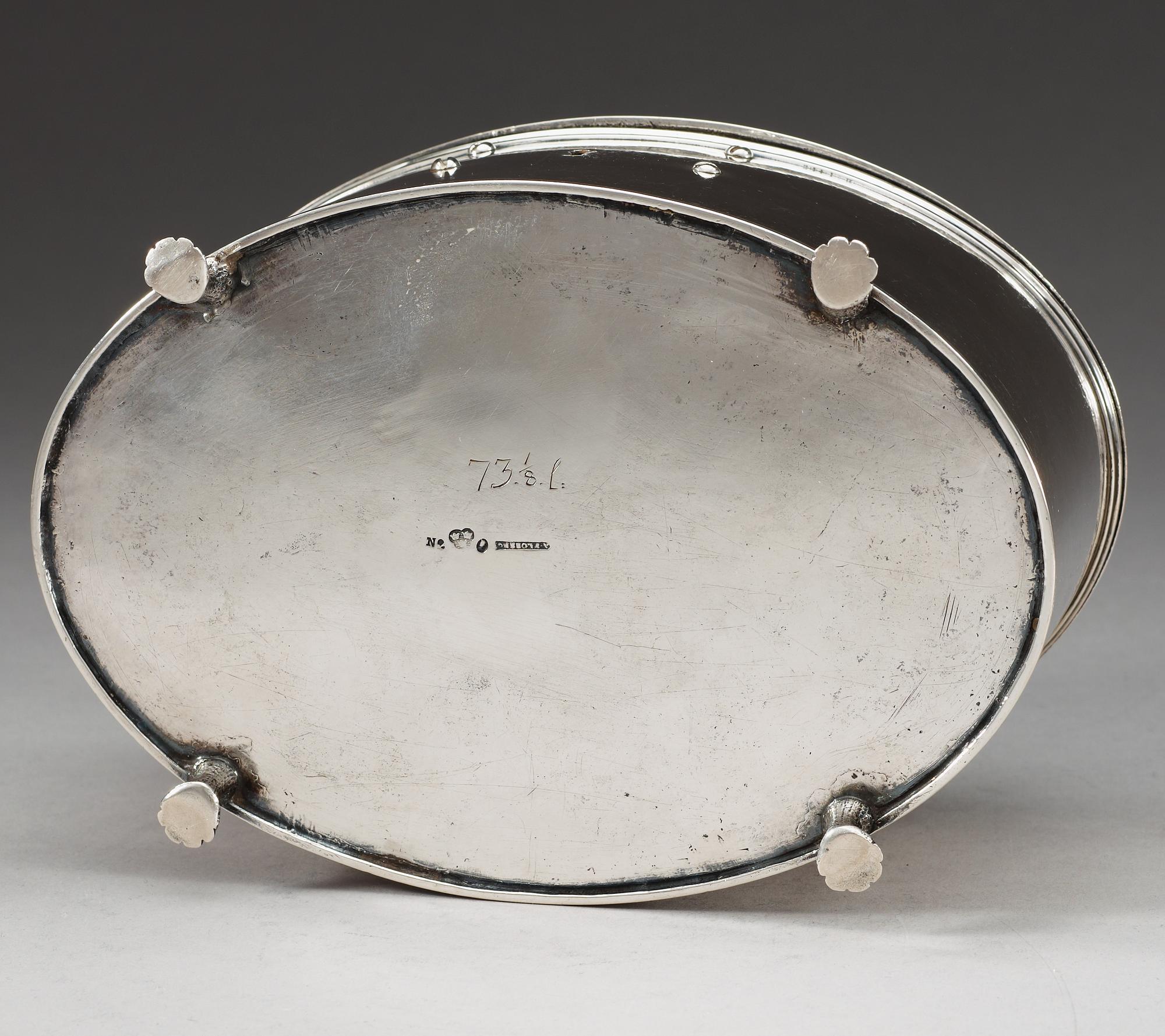 SOCKERSKRIN, av Arvid Floberg, Stockholm 1795. Gustavianskt.