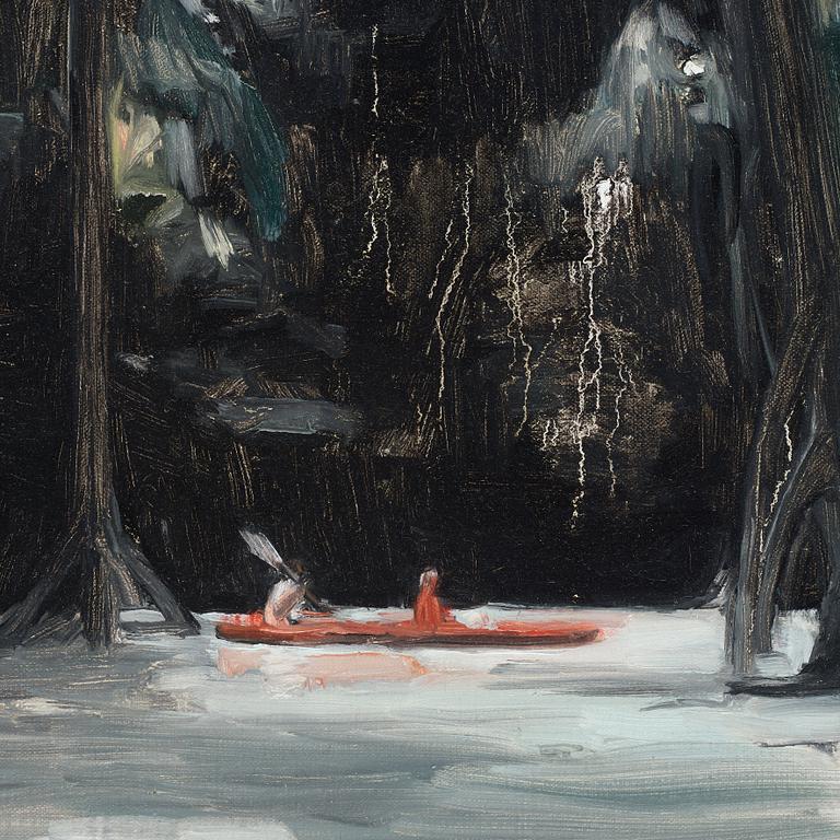 JOHANNA FJAESTAD, oil on canvas.