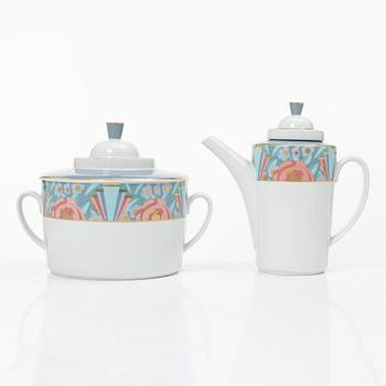 Heikki Orvola, matservis, 77 delar, porslin, "Amoroso",  Rörstrand.