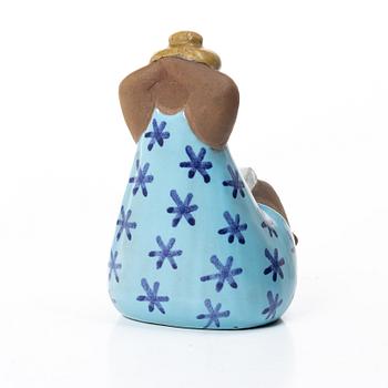 Lisa Larson, a figurine, 'Emma' from the series 'ABC-flickorna', Gustavsberg.