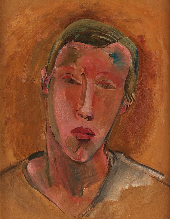 Vera Nilsson, Portrait of a young man.