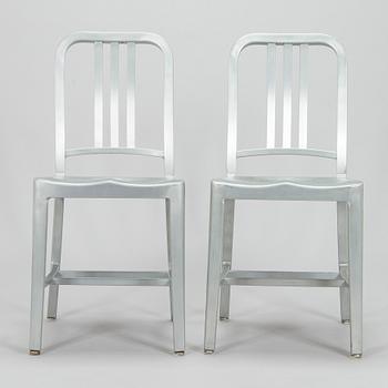 Four 'Navy' chairs, Emeco.