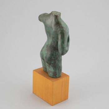 CARL MILLES, efter. Skulptur. Stämpelsignerad. Brons, höjd 35 cm (inklusive träbas).