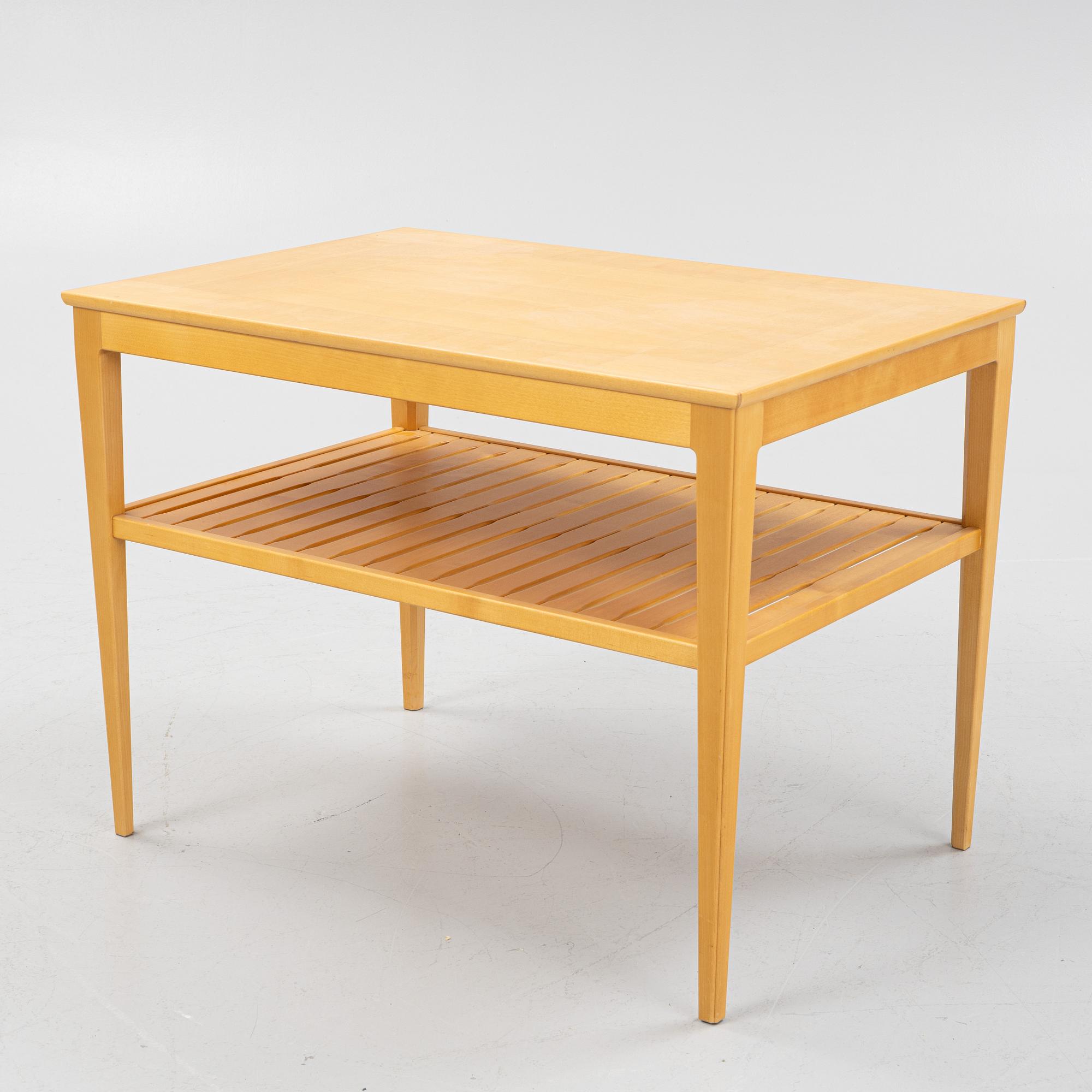 Carl Malmsten, soffbord, Möbelsnickare Stefan Olsson, Gotland.