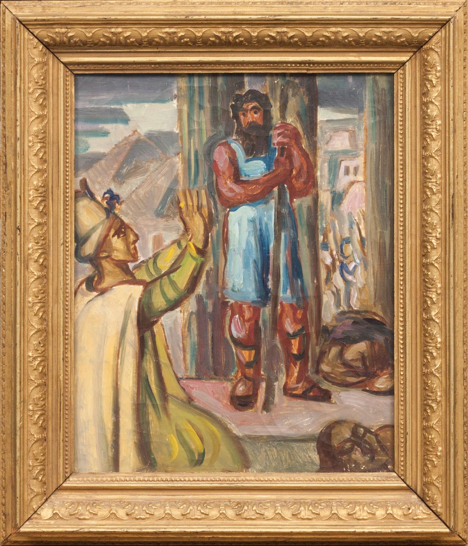 GEORG PAULI, olja på duk. Signerad a tergo.