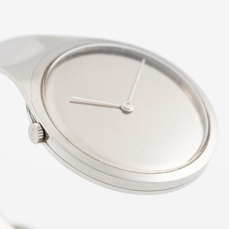 Georg Jensen, "L.U.Chopard & Cie", design Vivianna Torun Bülow-Hübe , armbandsur, 33 mm.