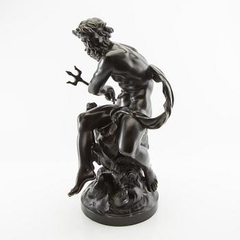 Okänd konstnär 1800/1900-tal, Skulptur Triton.
