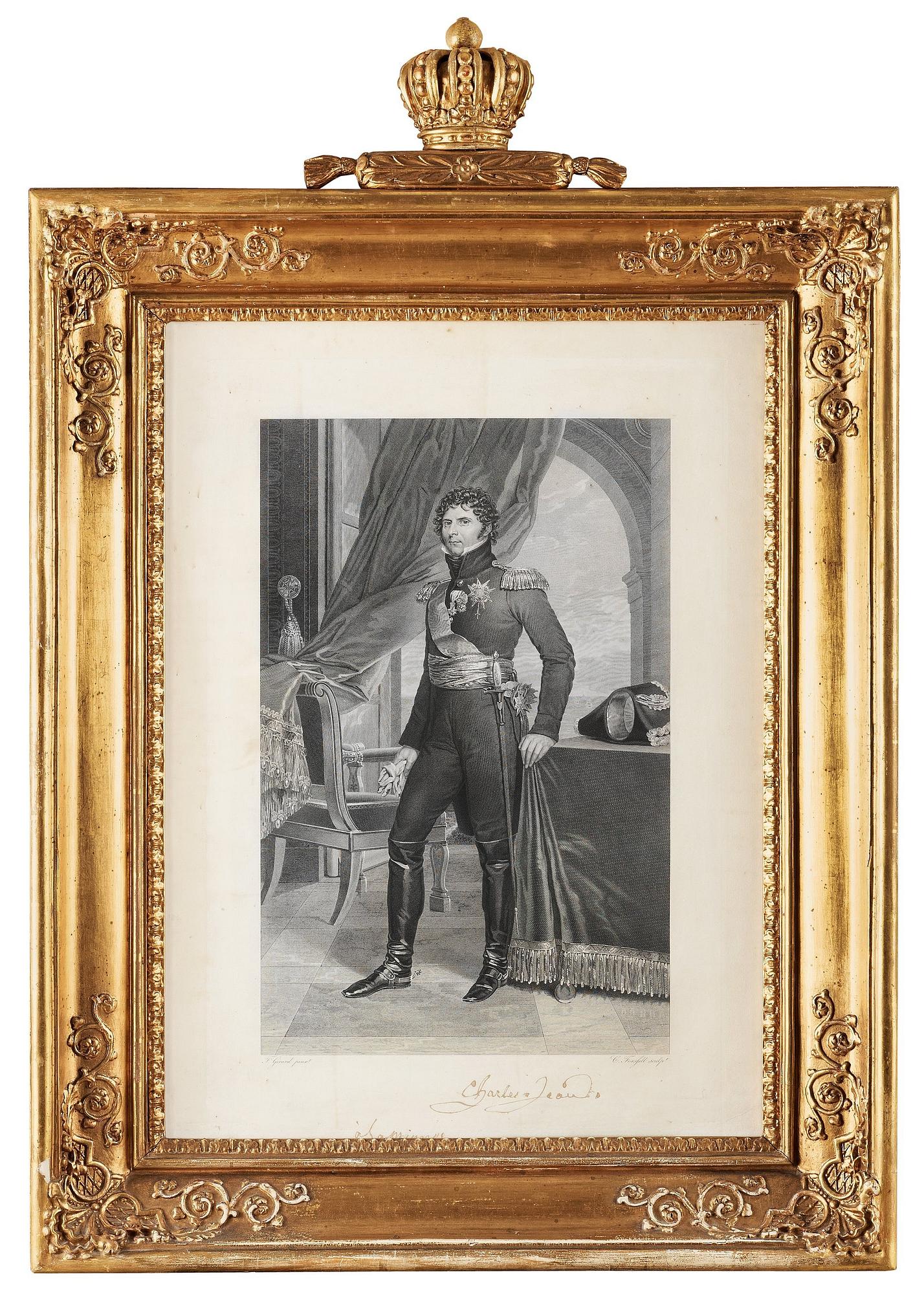 CHRISTIAN DIDRIK FORSSELL, kopparstick, 1822, Axel Fredrik Spong, Stockholm.