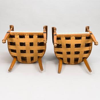 A 1920's 5-piece sofa suite.