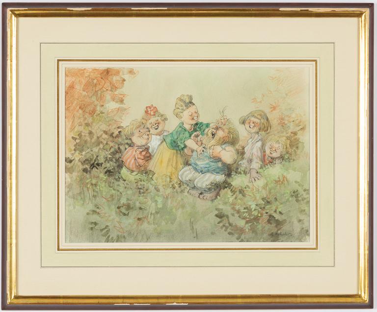 Robert Högfeldt, "Trollet luggas".