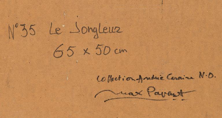 Max Papart, "Le Jongleur".