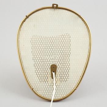 Wall lamp, mid-20th century.