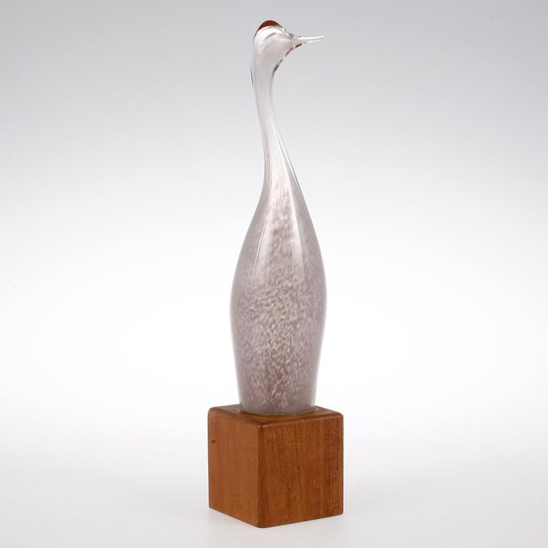 FIGURIN, glas, Vicke Lindstrand, Kosta.