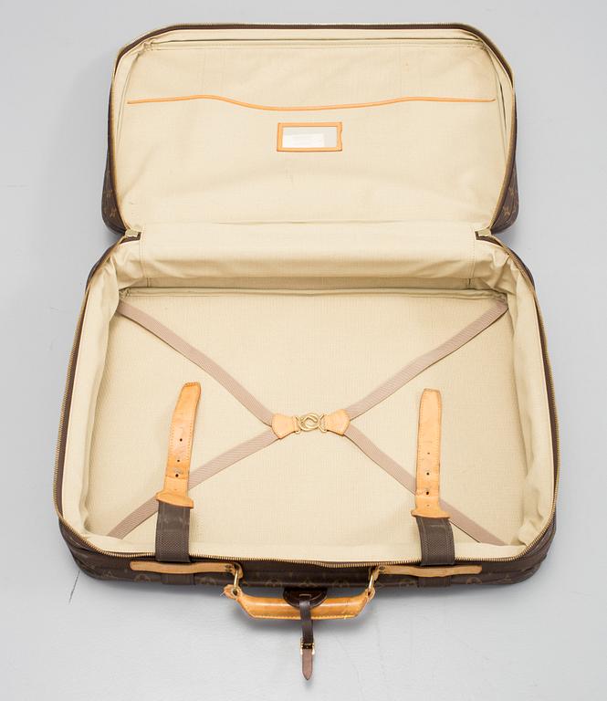 LOUIS VUITTON, a mongram canvas suitcase.