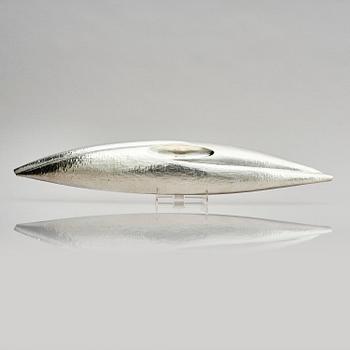 Tapio Wirkkala, a silver bowl, model TW9, marked TW, Kultakeskus, Hämeenlinna 1978.