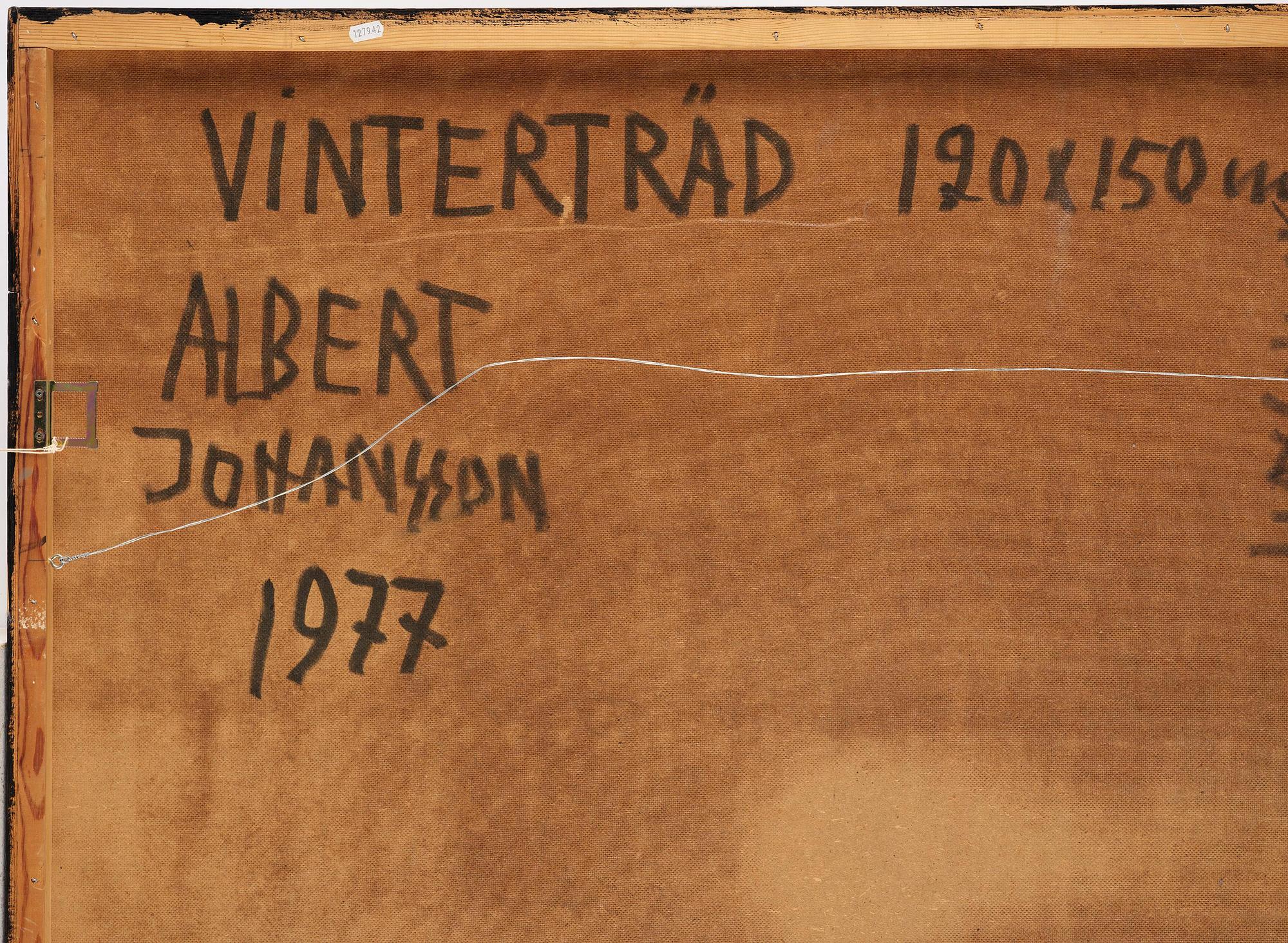 Albert Johansson, ”Vinterträd”.