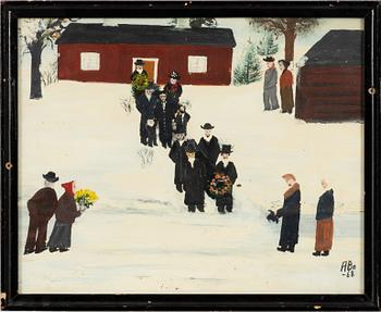Axel Bengtsson, Funeral.