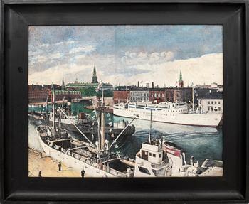 Axel Bentzen, Copenhagen's inner harbour.