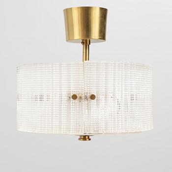 Carl Fagerlund, a ceiling lamp, Orrefors, 1970's/70's.