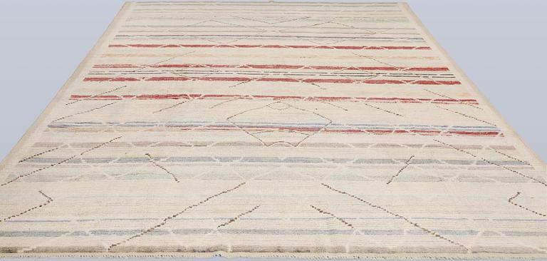A carpet, Morocco design, approx. 381 x 283 cm.