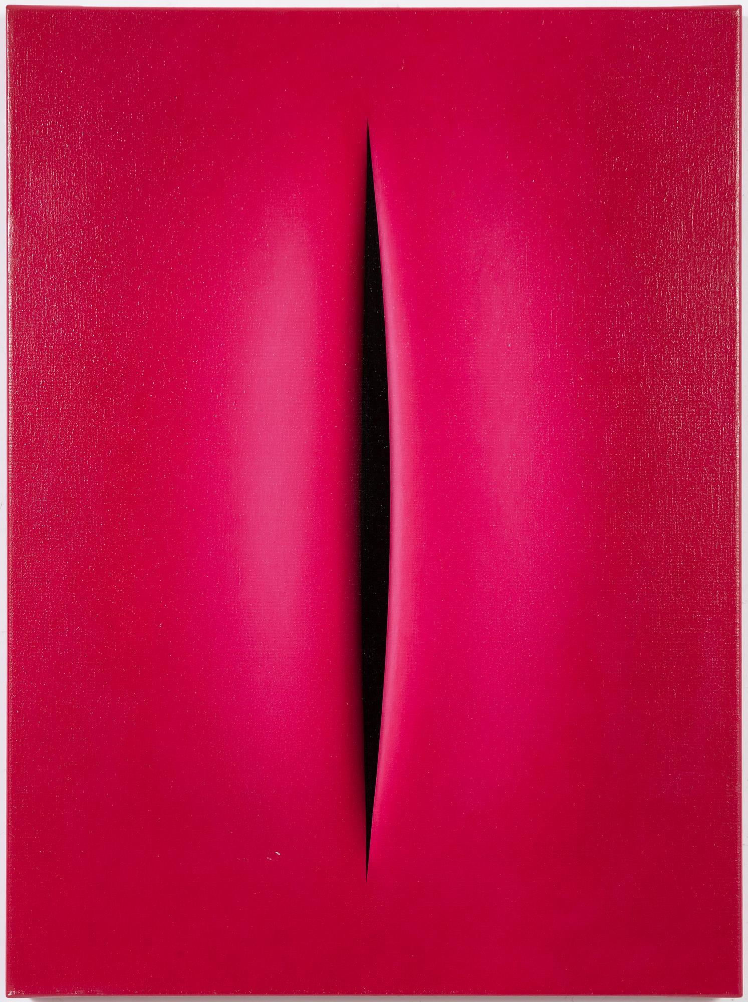 Ralf Arzt Ralf Arzt, "Trompe l'oeil Hommage à Fontana XXVI".