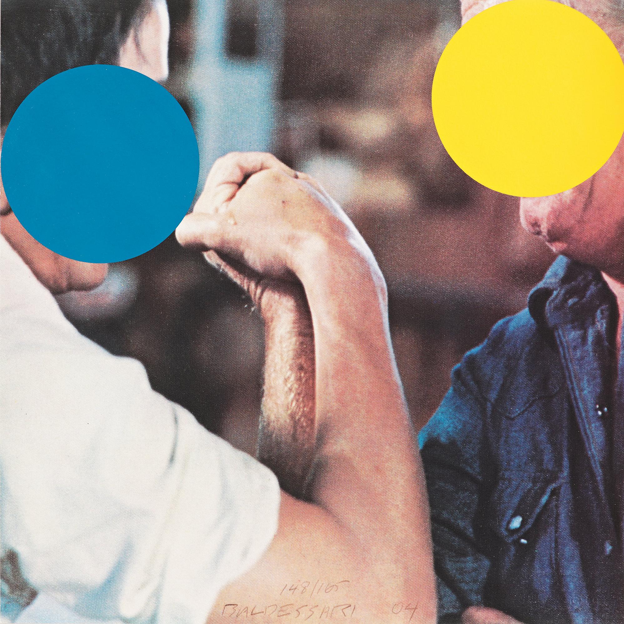 John Baldessari, "Two Opponents (Blue & Yellow)".