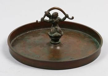 ASKFAT, brons, Sune Bäckström, troligen 1930-tal.