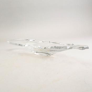 Sigurd Persson, Bowl / dish, Kosta, signed, numbered, Unique.