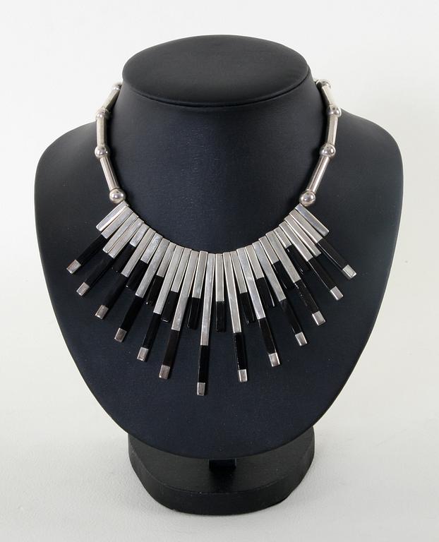 COLLIER, silver, Mexiko.