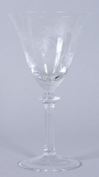 VINGLAS, 10 st, 1900-talets andra hälft.