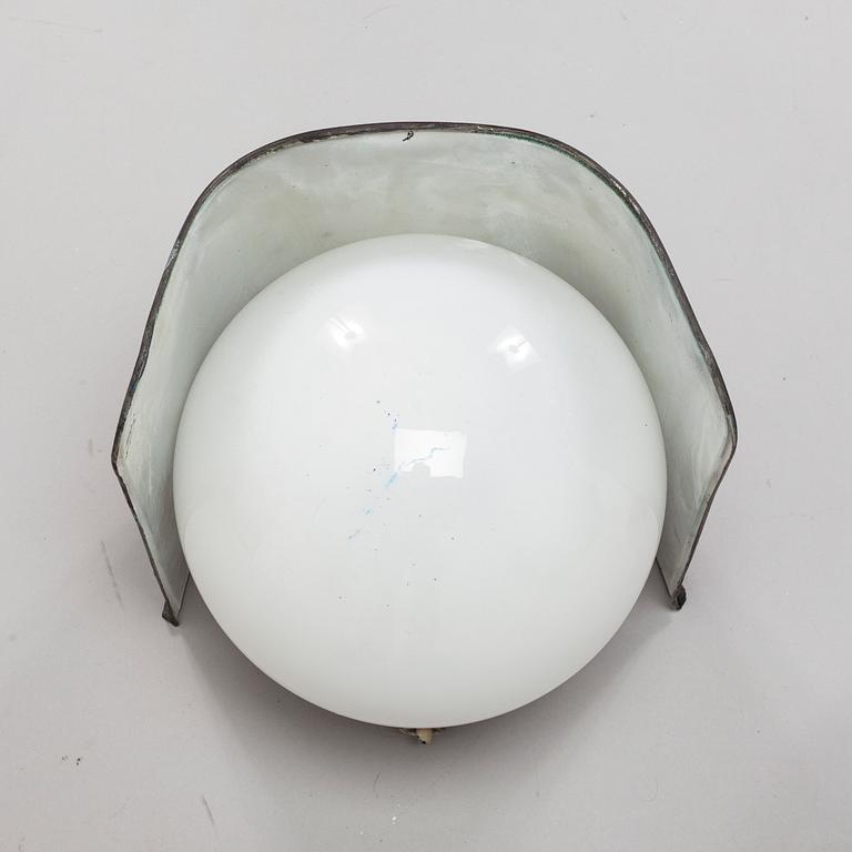 Wall lamp / outdoor lighting, a pair, Sähköliikkeiden Oy (SLO), Finland 1930-40s.