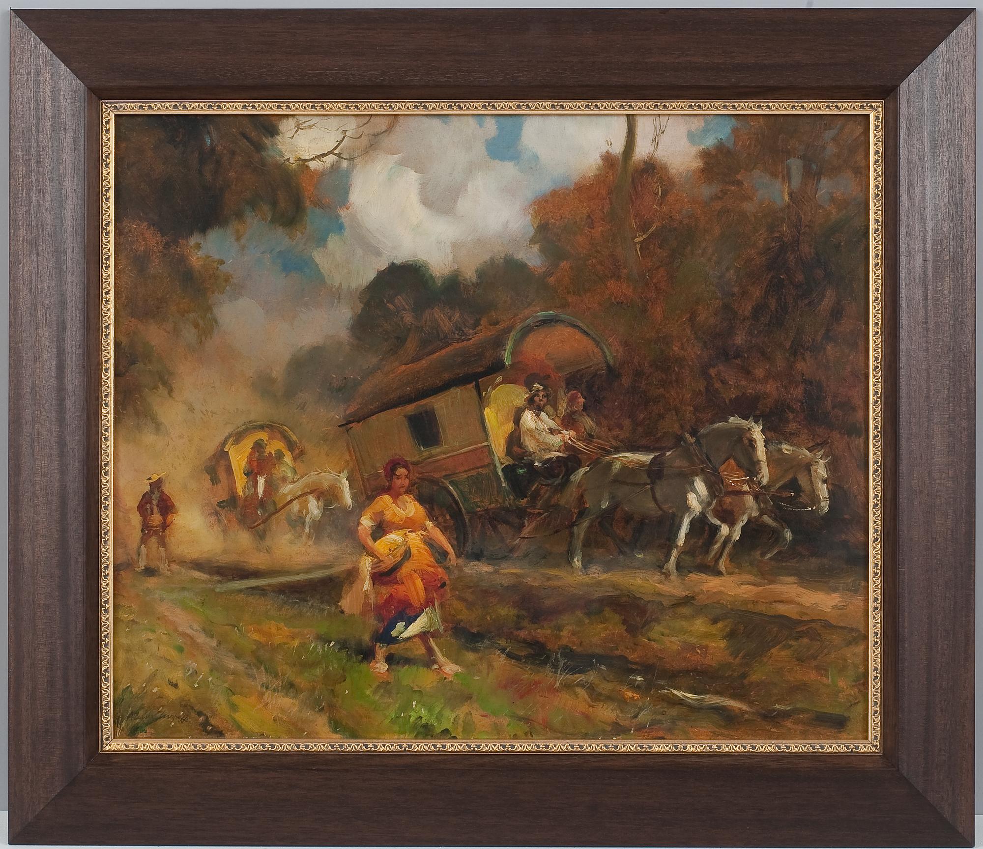 Alessio Issupoff, "MATKUSTELEVIA MUSTALAISIA".